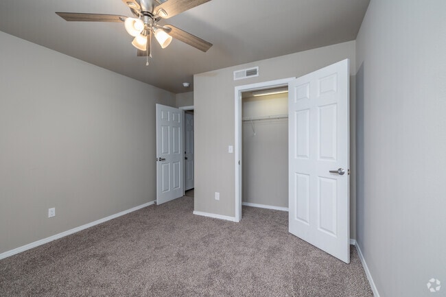 3BR, 2BA - 1130SF - Bedroom 1 - Crosswood Apartments