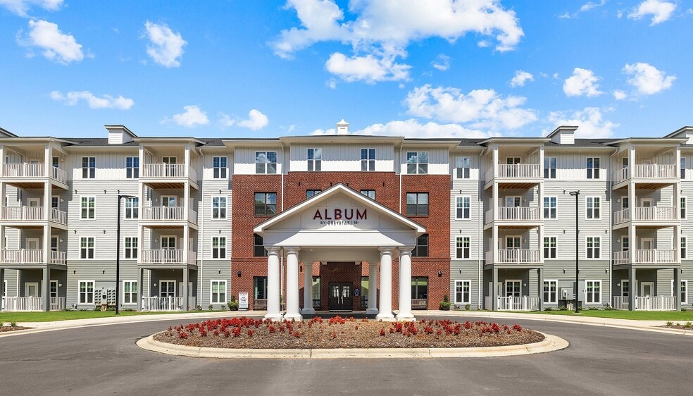 Album Matthews - Building Exterior 1 - Album Matthews 55+ Active Adult Apartments