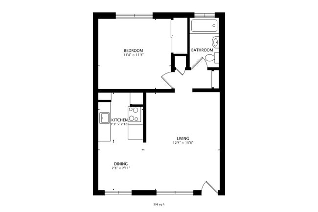 Floorplan - 2166 E 27th Street