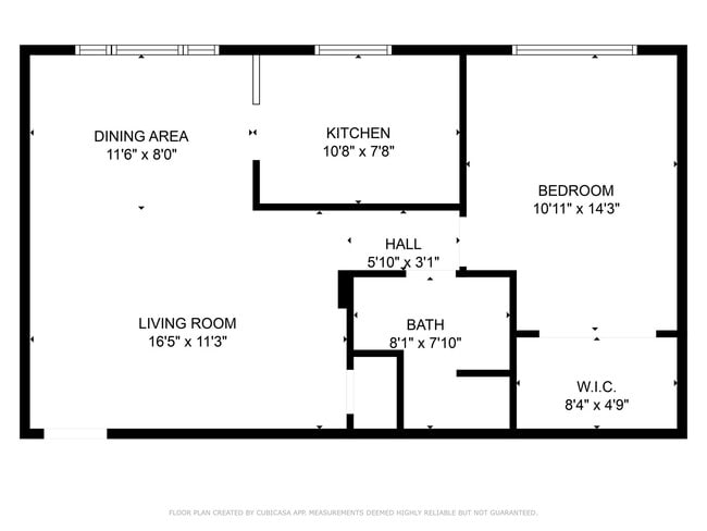 Floorplan - Melrose Manor Apartments