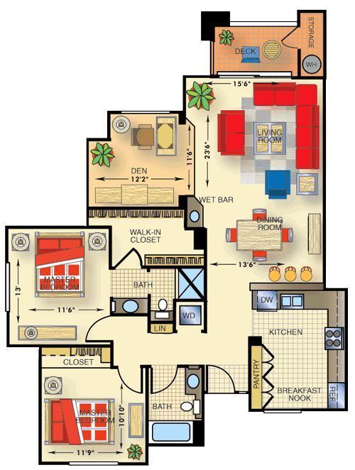Building Photo - Meridian 2Bdr/2Bath Luxury Condo w/Den, Va...