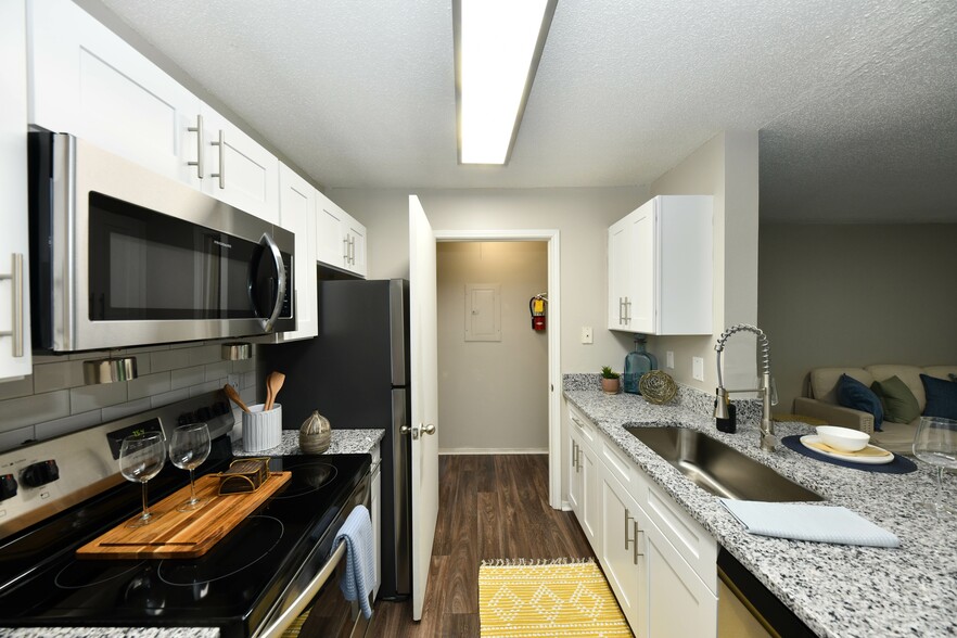 Granite Counters + Modern Cabinetry - The Henley