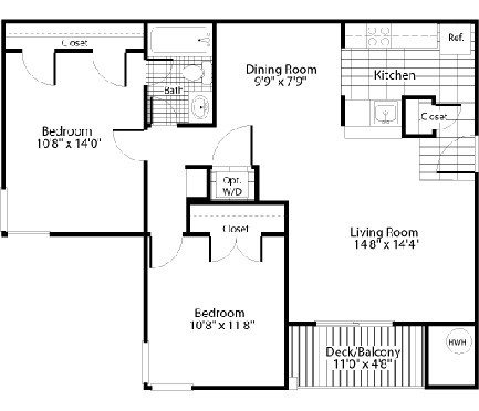 Floorplan - Sanger Place