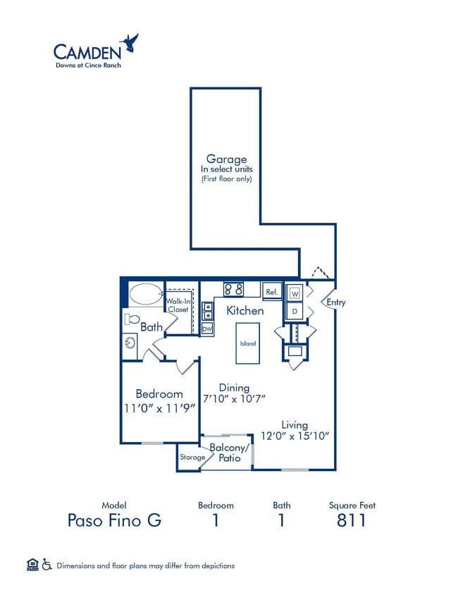 Floorplan - Camden Downs At Cinco Ranch
