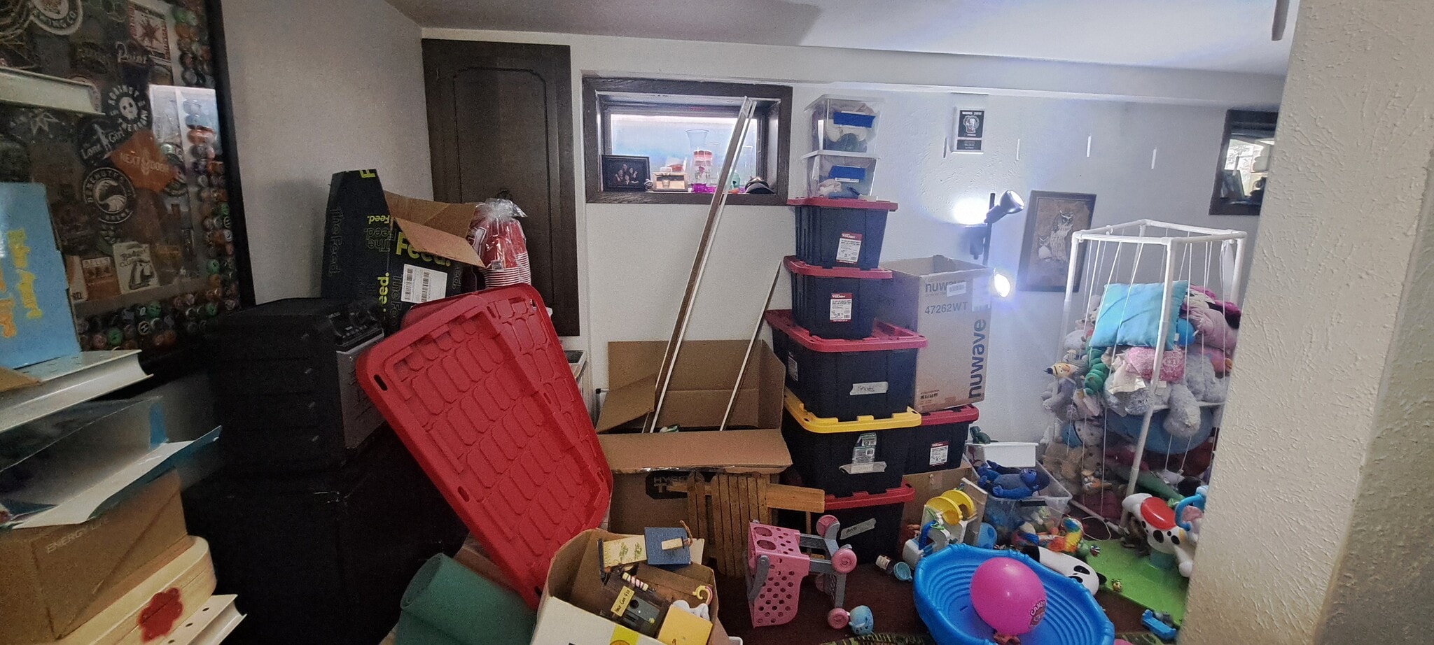 Bottom of stairs rec room - 2611 Clive St