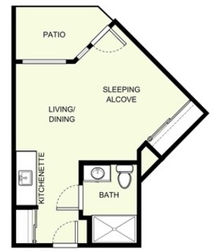 Floorplan - Asher Point Independent Living of Waco