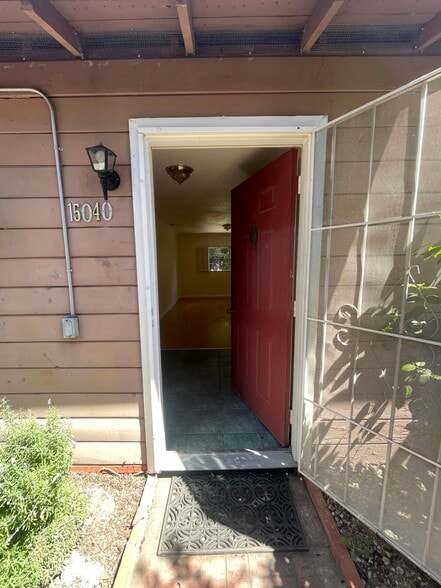 Front door - 15040 Los Gatos Blvd