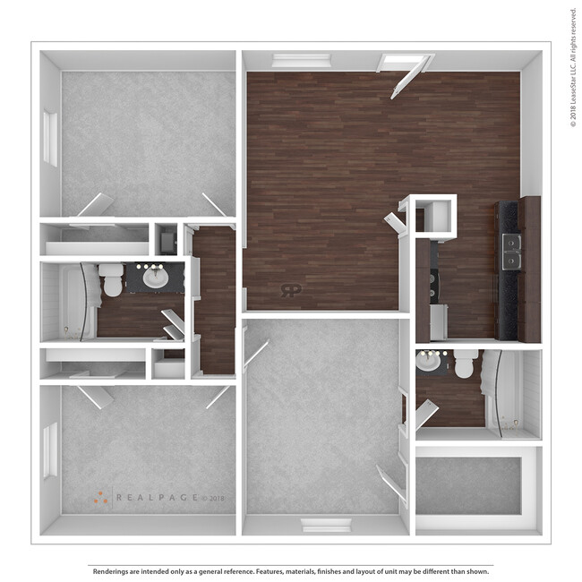 Floorplan - Armon Bay Apartments