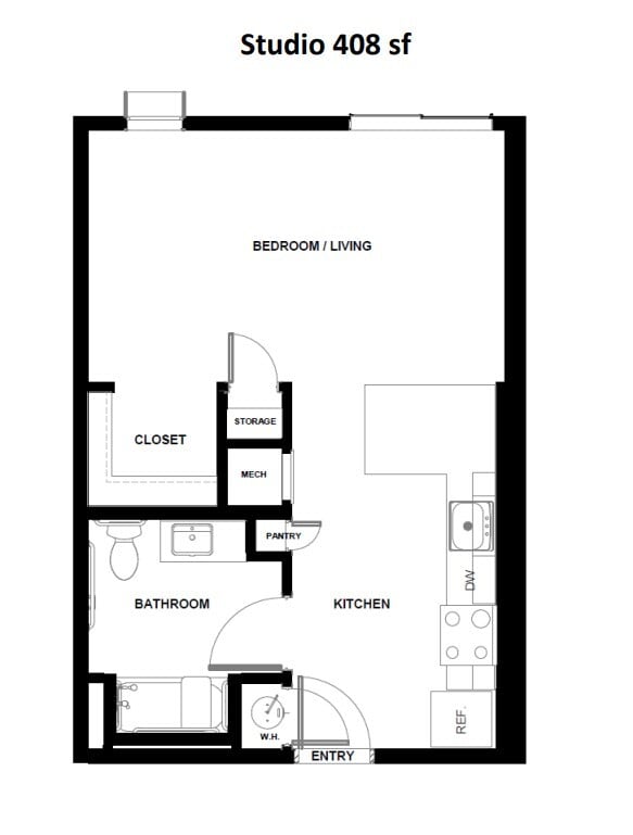 Studio - Ascent on Broadway