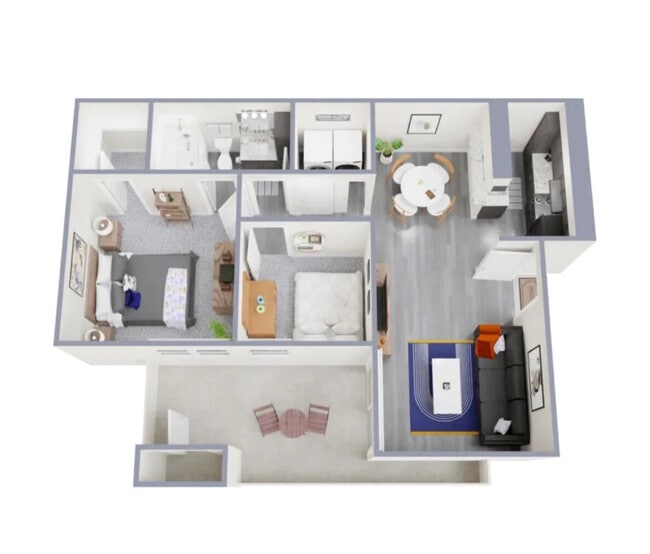Floorplan - The Waverly Apartments