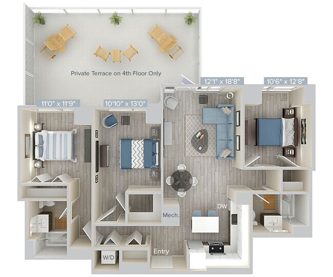 Floorplan - The Aqualina