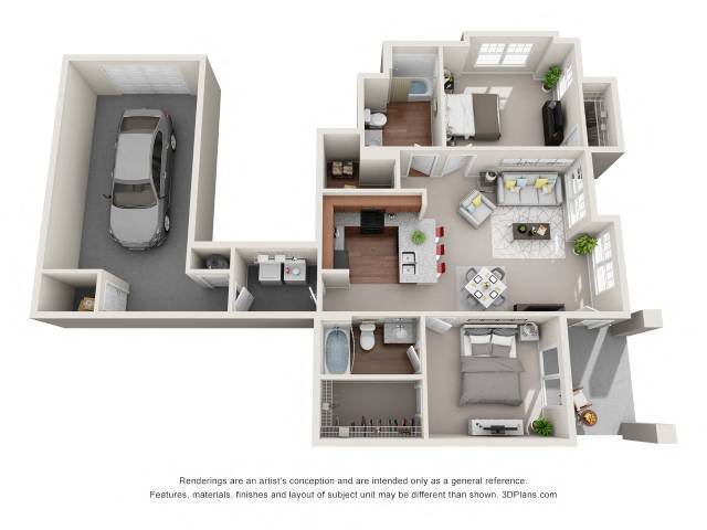 Floorplan - Ravello Townhomes