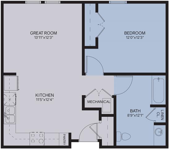 Floorplan - The Residences At Career Gateway