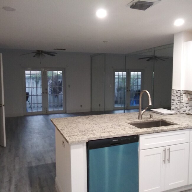 kitchen looking into dining & living rm - 2811 NE 15th St