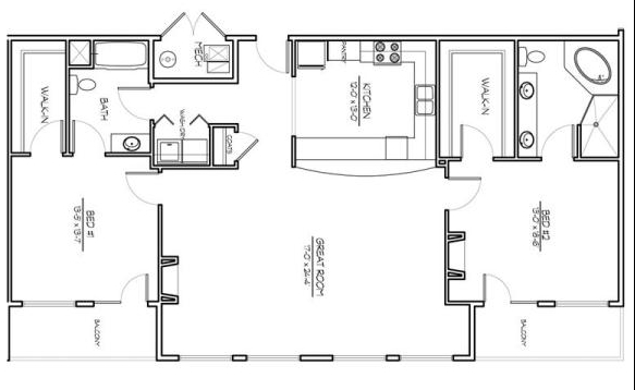 Floorplan - One & Nine Condominiums