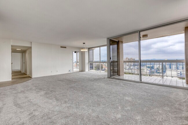 Living Room & Dining Area - 3535 1st Ave