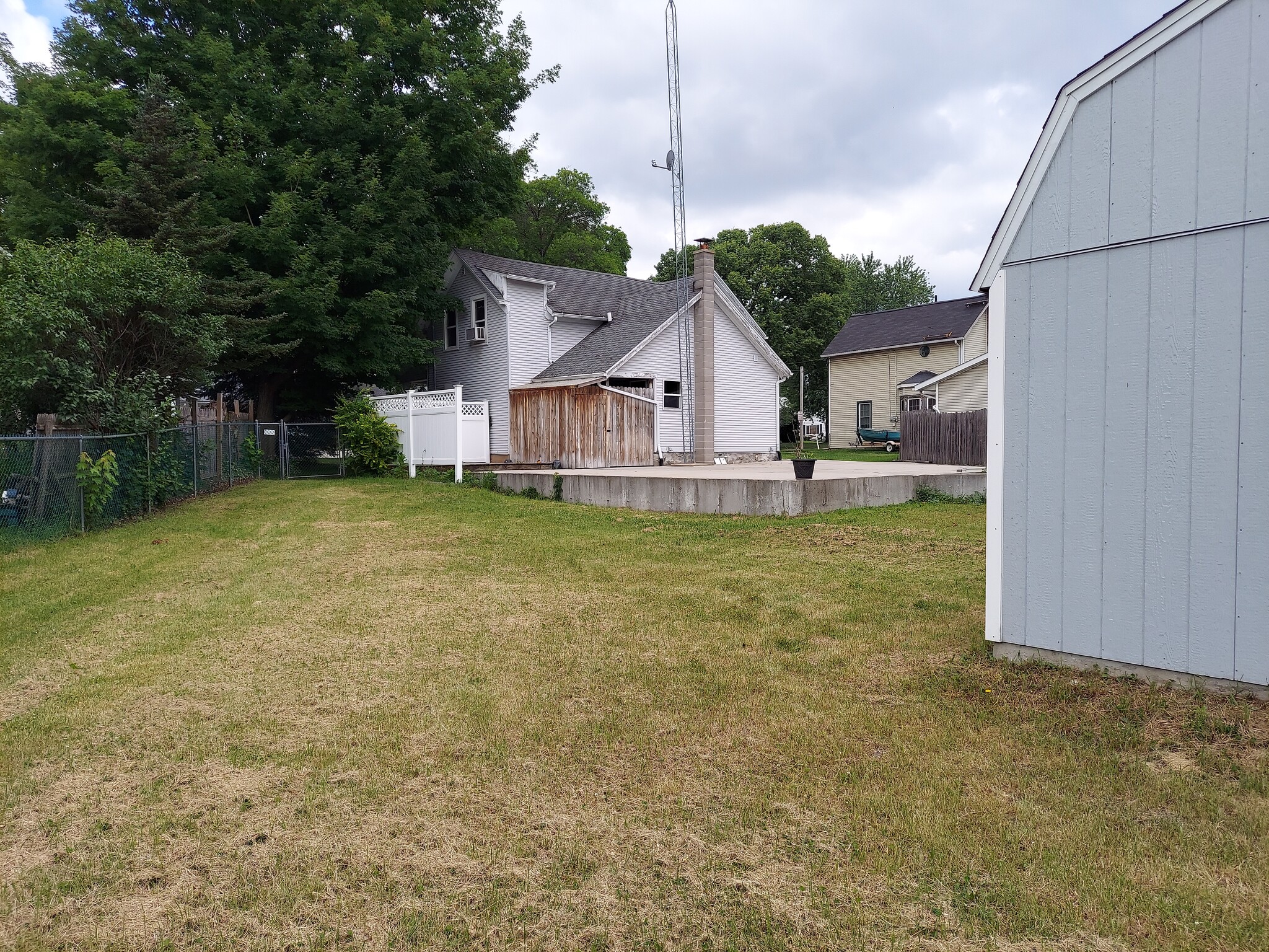Back yard - 615 Lake St