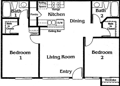 Plan D - Quailpointe Apartments