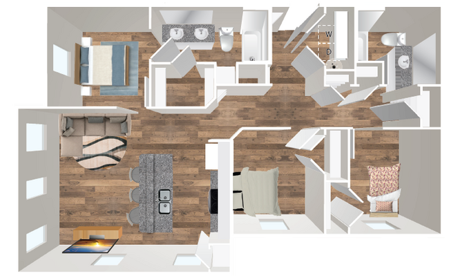 Floorplan - Kiva East