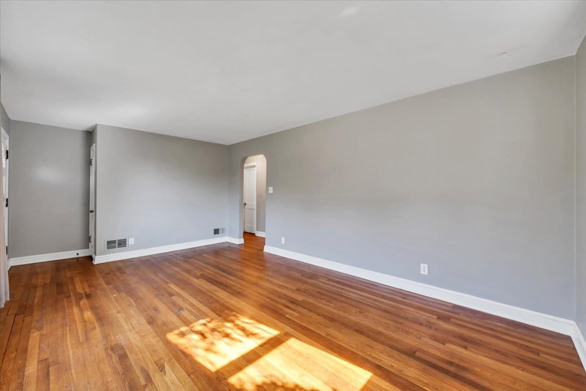 LIVING ROOM (FIREPLACE AND MANTEL NOT SHOWN) - 2413 Memorial Ave SW