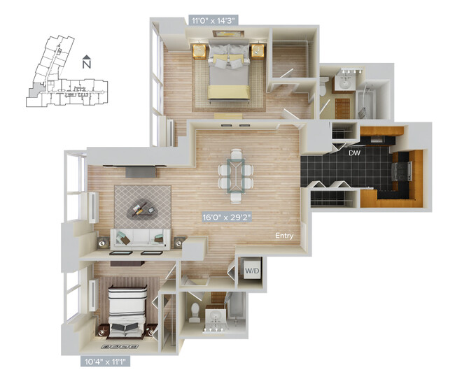 Floorplan - Avalon Riverview