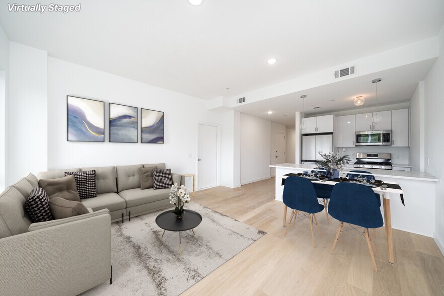 Living Room / Kitchen - 417 Jackson St