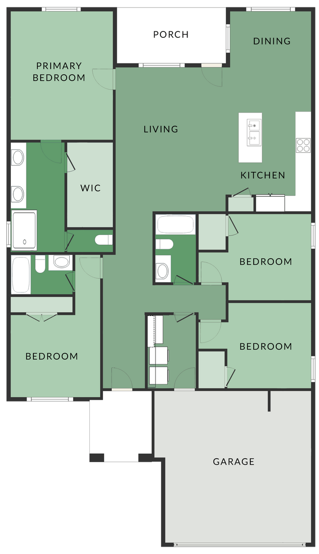 Floorplan - Walker Place