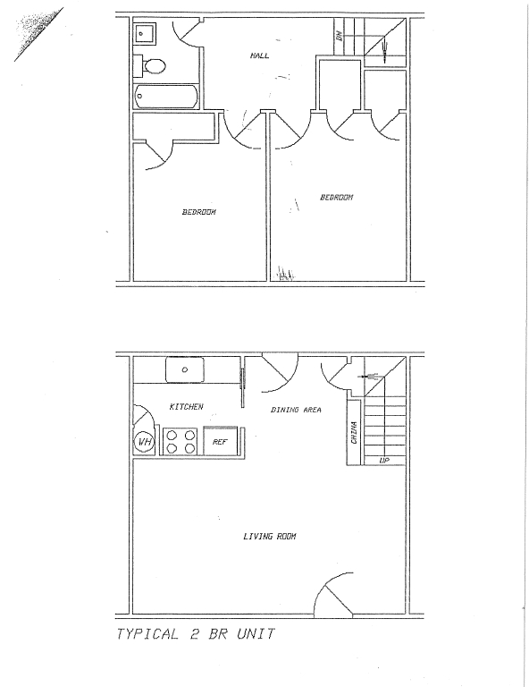 2BR/1BA - NorthPark Town Homes