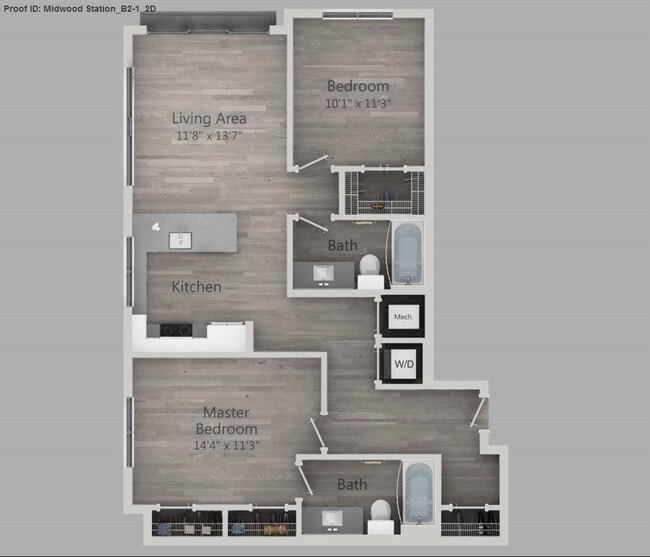 Floorplan - Midwood Station