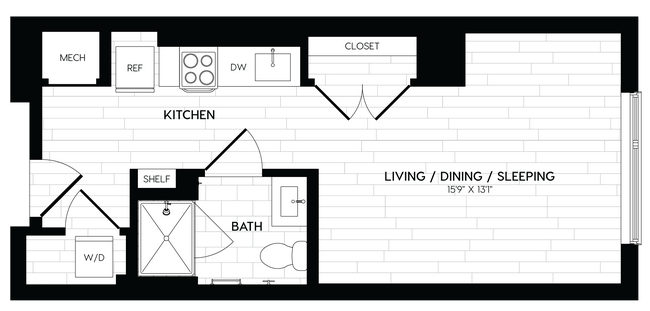Floorplan - Alder at Allston Yards