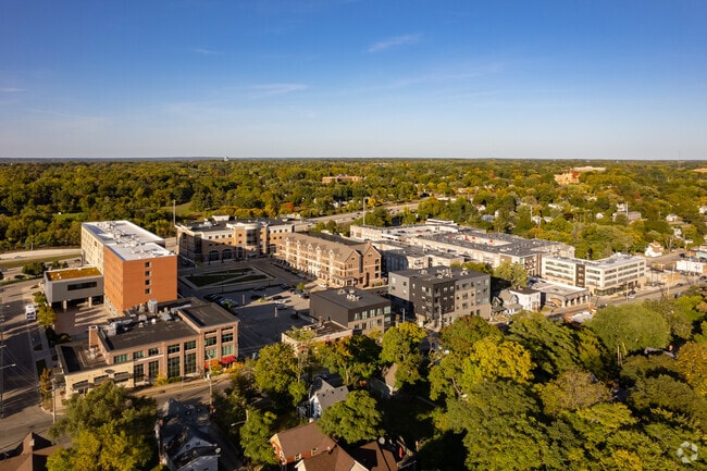 Aerial Photo - Park Row
