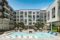 Mercury Hall - Pool Courtyard - The Mercury