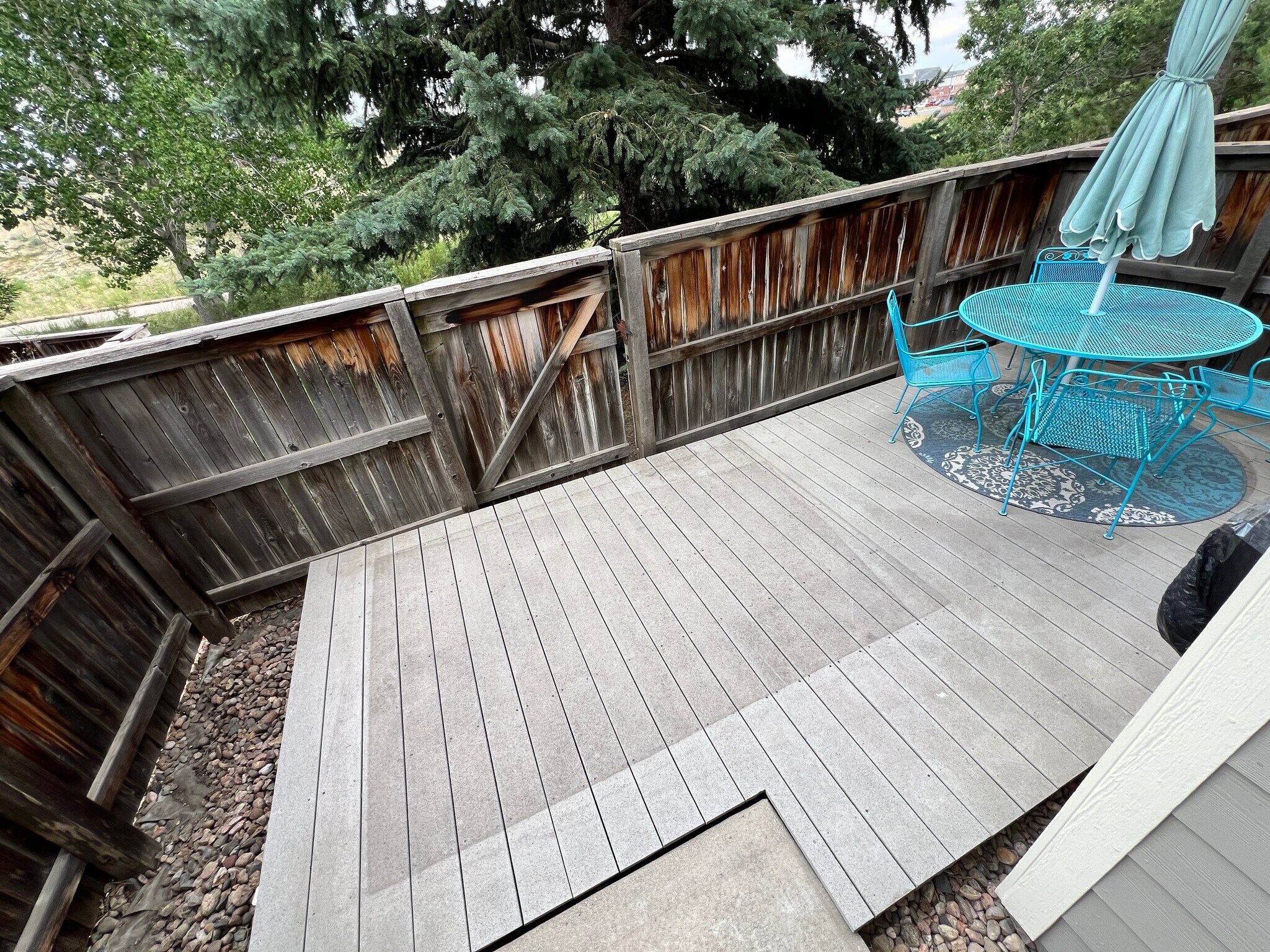 Back patio - 9106 Gale Blvd