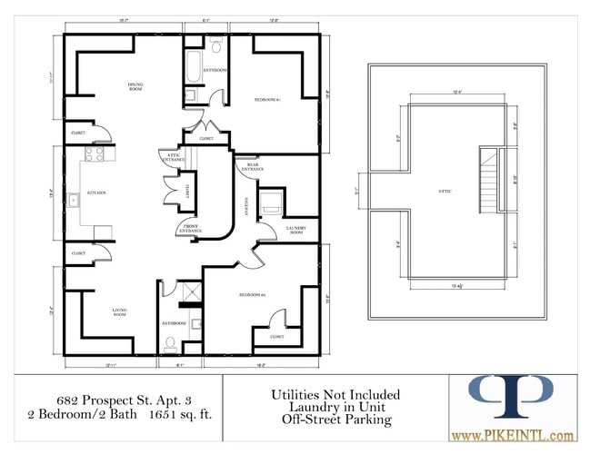 Floorplan - 682 Prospect Street