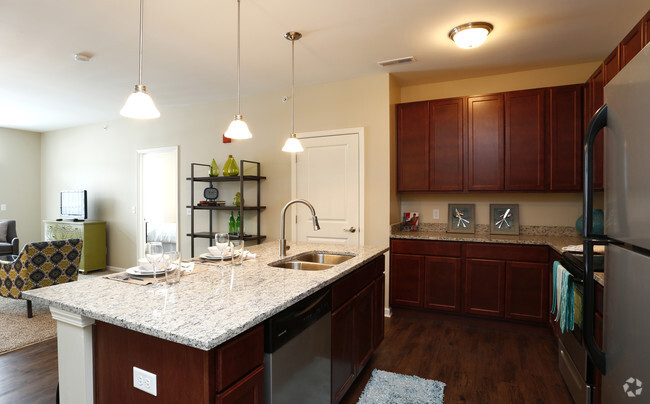 Model Kitchen - Loveland Station Apartments