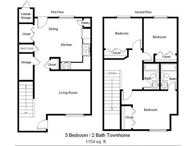 3BR/2BA - Sea Mist Townhomes