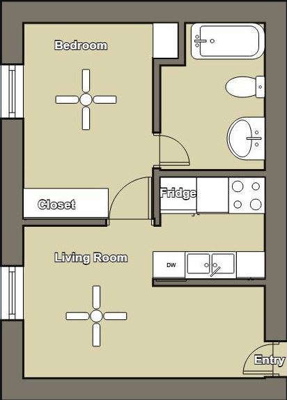 Sand - Original Unit - Salt & Vine Oceanside Apartments