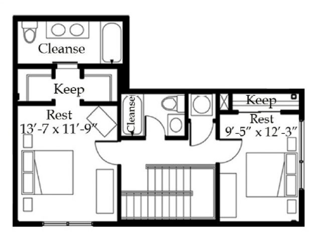 Floorplan - The Marquee at Belle Meade