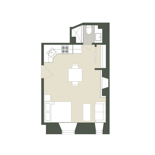 Floorplan - 420 W. Melrose St.