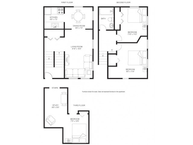 11 West Apt. 3 - Quisling Houses (11 & 15 West)