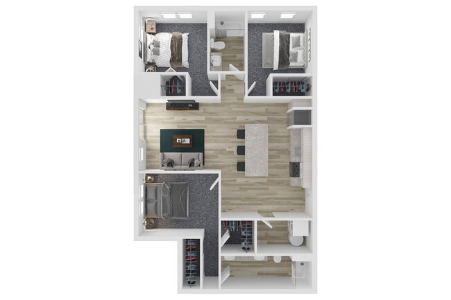 Floorplan - The Clara Apartments