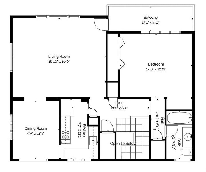 Floor plan - 5587 Village Grn