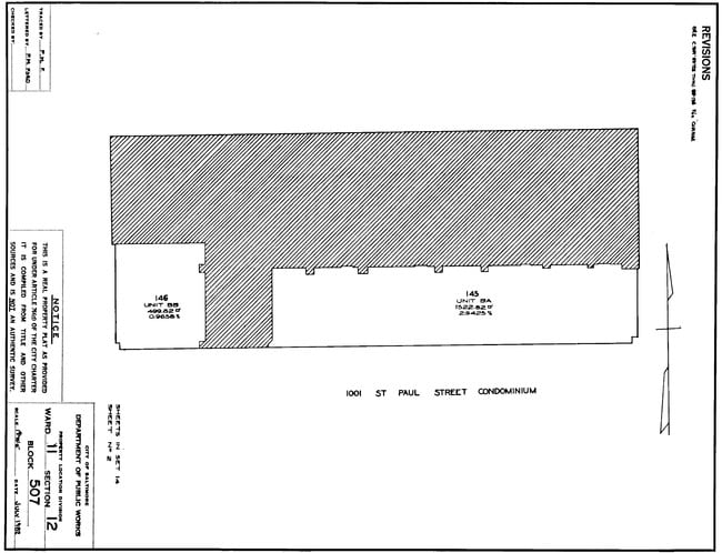 Lower Level - Floor Plan - 1001 Saint Paul