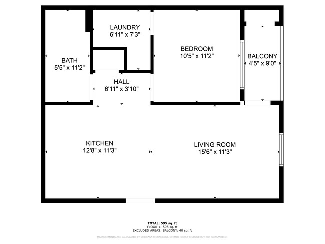 Floorplan - The Flats at Chisholm Creek