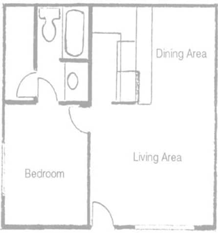 1BR/1BA - The Loren Apartments