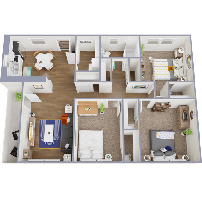 Floorplan - The Julep & Julep Flats