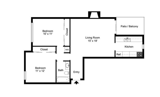 Floorplan - Infinity on the Landing