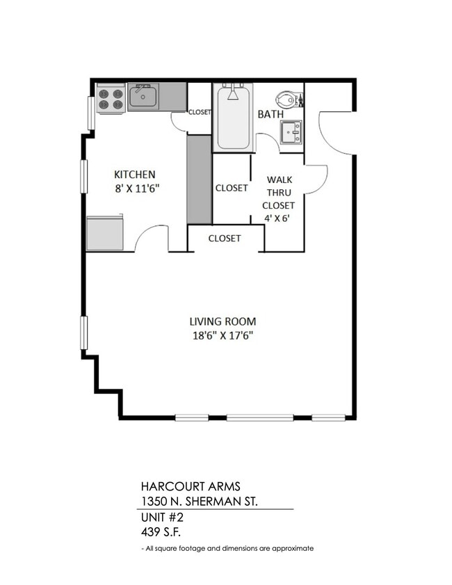 Floorplan - Harcourt Arms