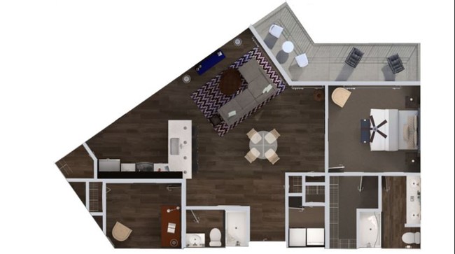 Floorplan - The Royale at CityPlace