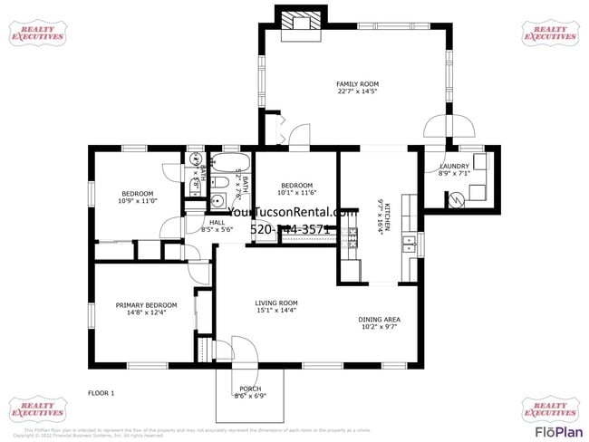 Building Photo - Grant & Silverbell Rd 3/1.5 with A/C $500 Security Deposit